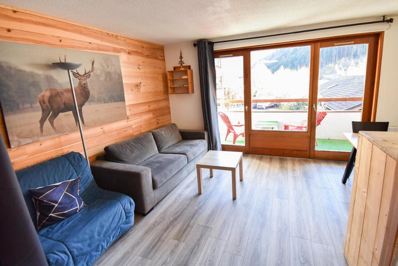 L'Enchalpe: Ski-In Studio with Pool and Mountain Views Saint-Jean-d'Aulps Exterior photo